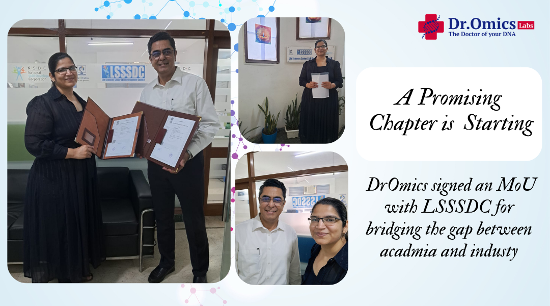 Dr. Omics Labs Signs Strategic MoU with LSSSDC to Bridge Academia-Industry Gap