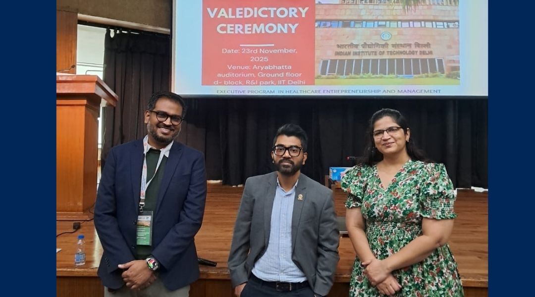 Dr. Deepshikha Satish Invited as Guest of Honor at IIT Delhi