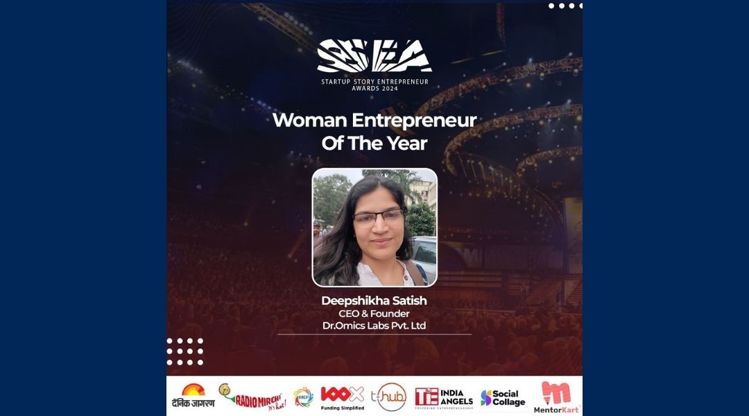 Dr. Deepshikha Satish Honored as Woman Entrepreneur of the Year 2024
