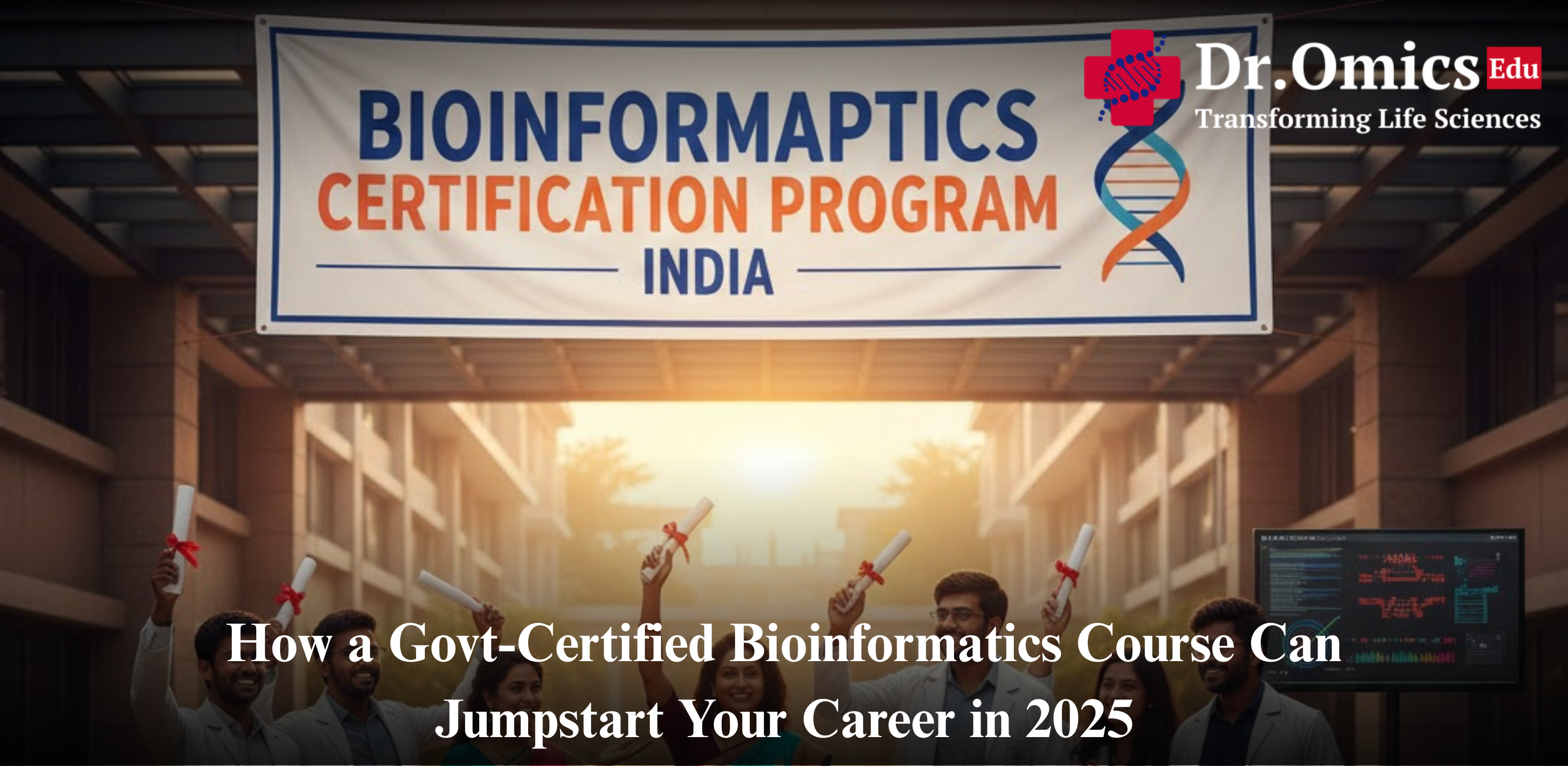 How a Govt-Certified Bioinformatics Course Can Jumpstart Your Career in 2025