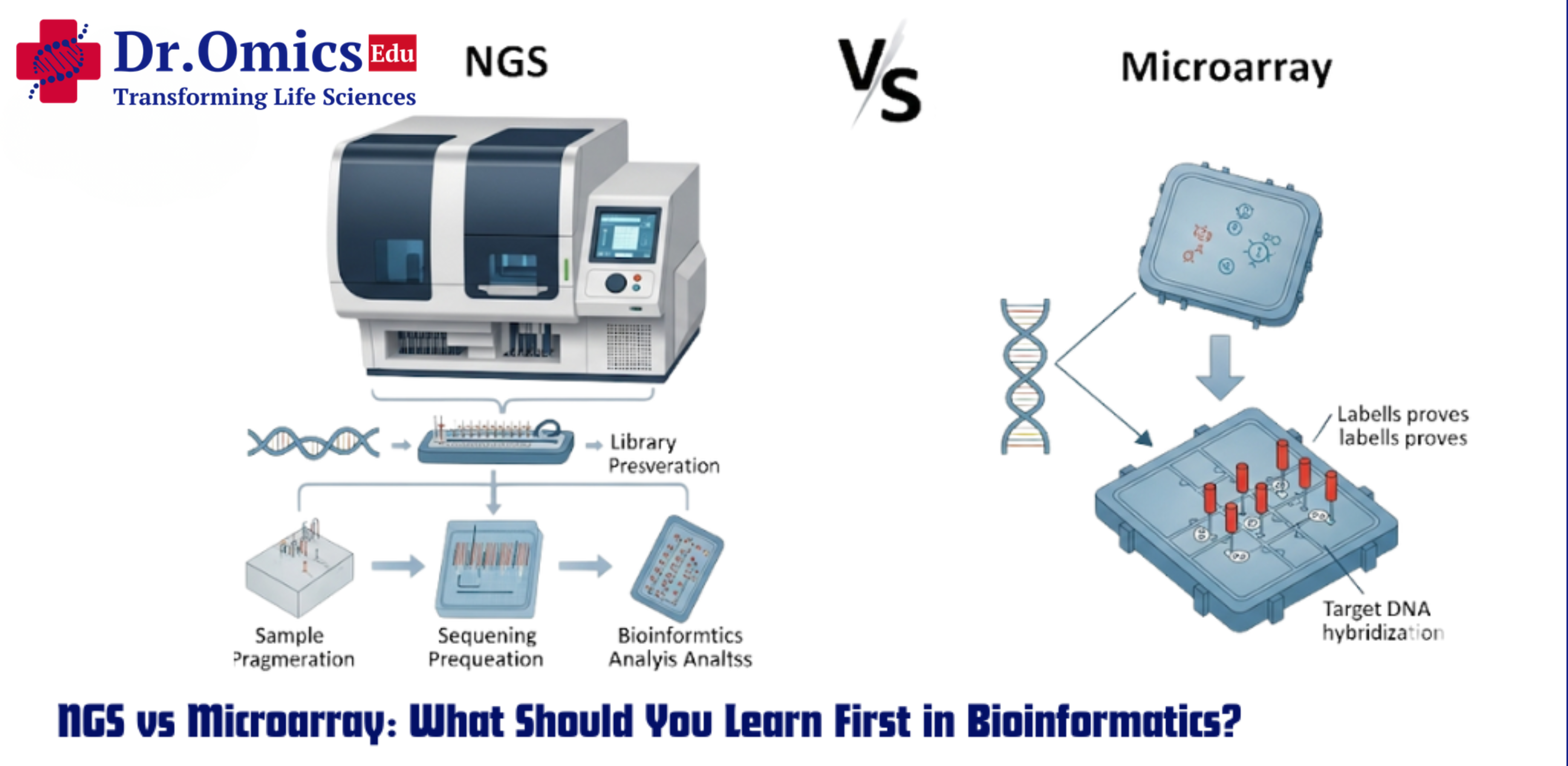 NGS vs Microarray: What Should You Learn First in Bioinformatics?