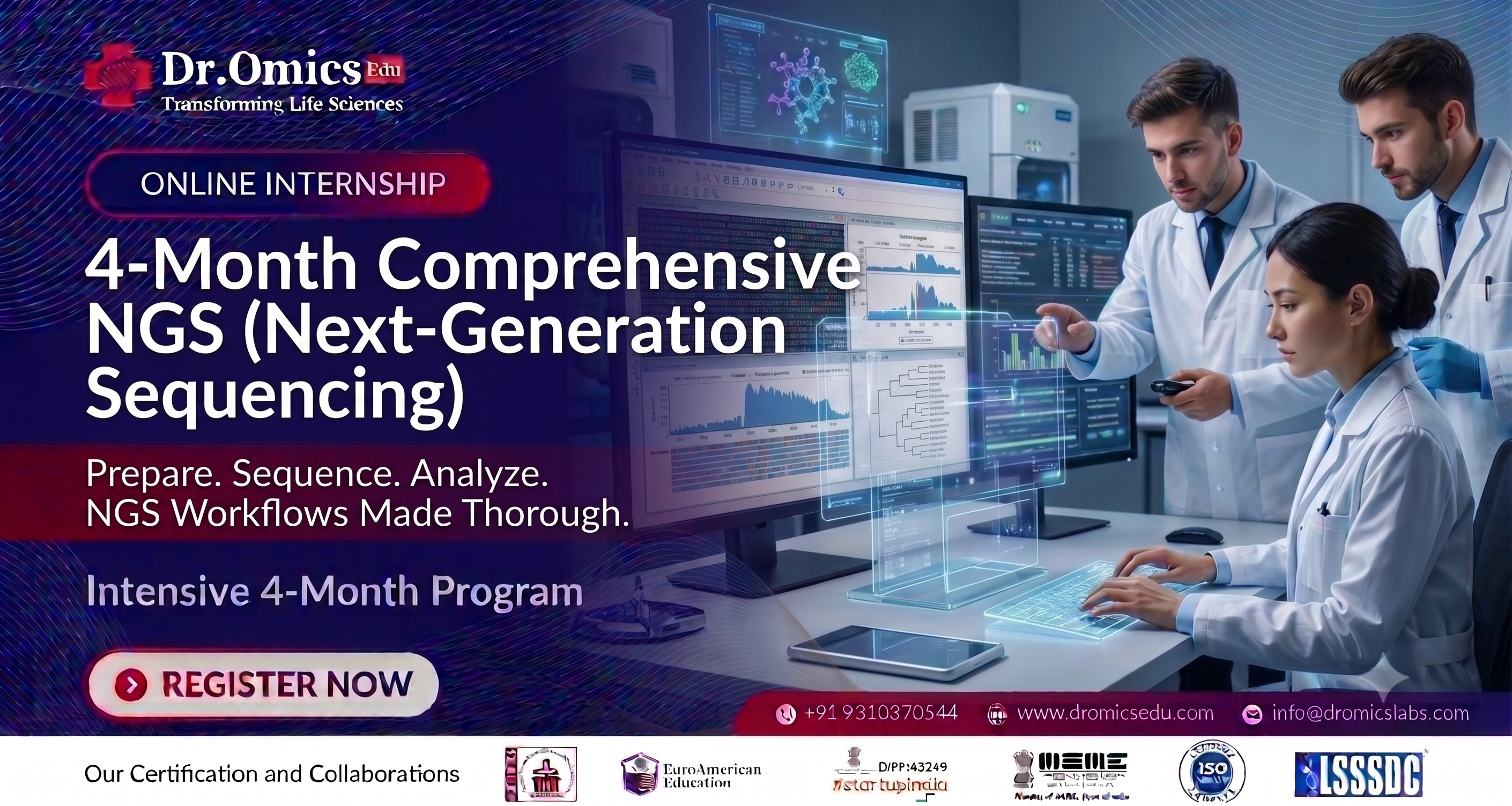 4 Month Advanced Genomic Internship